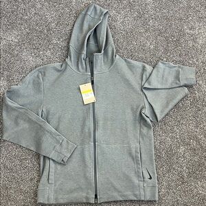 Nike Mens Full-Zip Gray Jacket